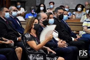 Eucaristía presidida por el obispo José Mazuelos y concierto de la Banda Municipal de Música por la festividad del Santo Cristo de Telde/Francisco Javier Santana.